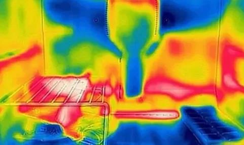 热成像仪用于可视化/定位HDR源并使用温度信息测量放射性