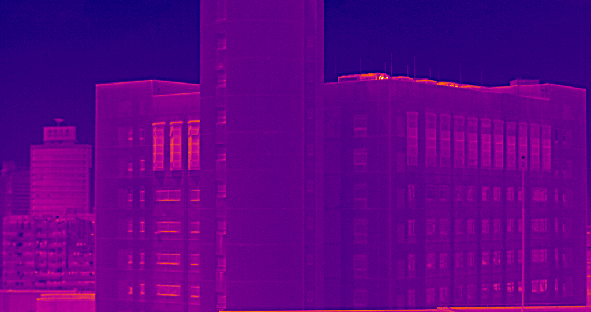 红外热成像仪在建筑物业领域崭露头角